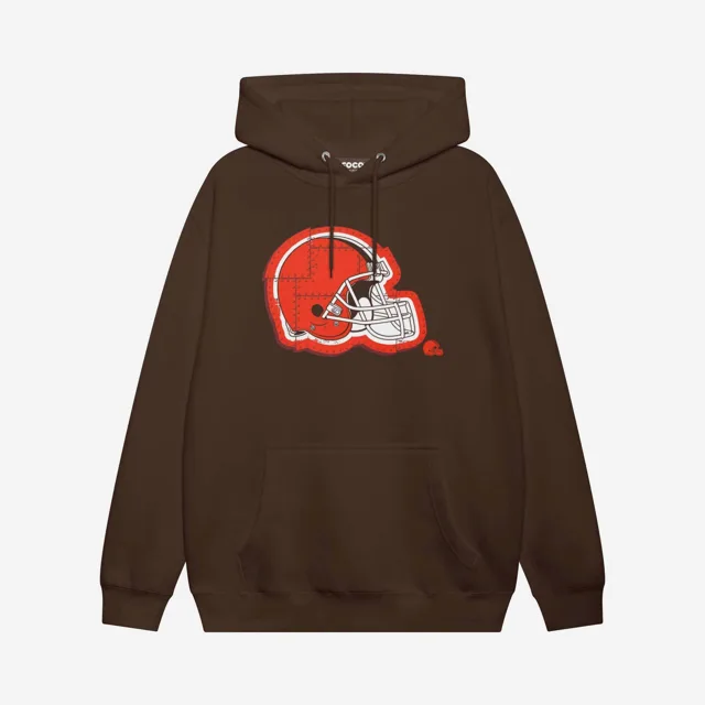Cleveland Browns Sweat à capuche avec logo rivet