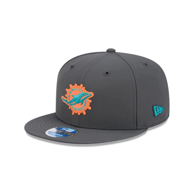 Miami Dolphins 2026 Sideline Cold Weather 9FIFTY Casquette Snapback