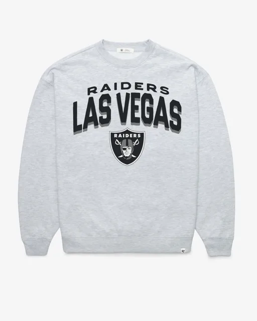 Las Vegas Raiders CAMPUS ARCH CLOUD '47 CREW SURDIMENSIONNÉ FEMME