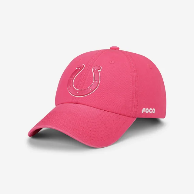 Casquette décontractée Indianapolis Colts magenta et blanche