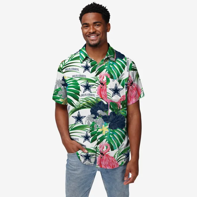 Dallas Cowboys Chemise boutonnée flamant rose