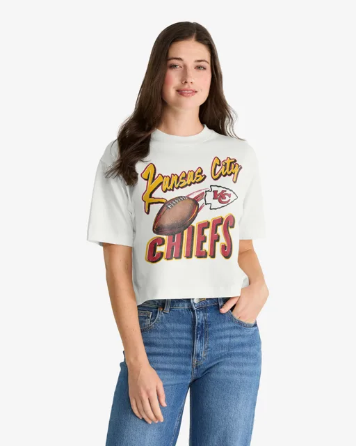 Kansas City Chiefs DIME TIME '47 REED CITY TEE FEMME
