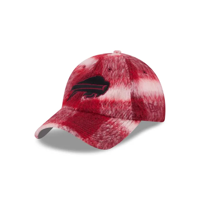 Buffalo Bills Brossé Plaid Décontracté Classique Ajustable