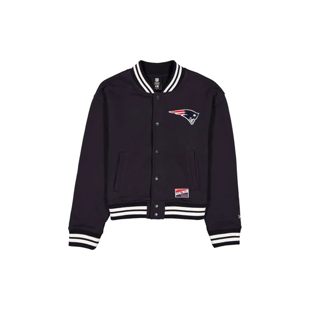 New England Patriots Throwback Veste à bouton-pression pour femme