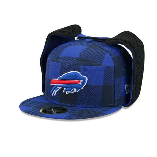 Buffalo Bills Chapeau ajusté à panneau fendu avec oreilles de chien 59FIFTY