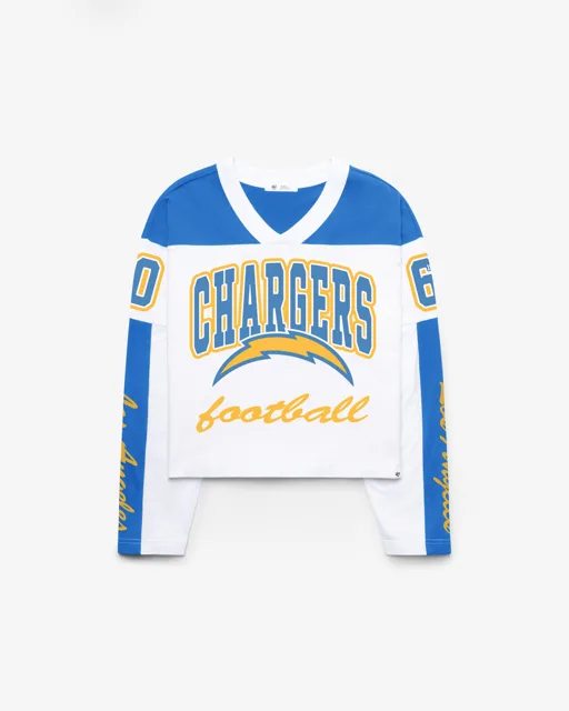Los Angeles Chargers EXCLAMATION '47 T-SHIRT EN JERSEY METRO FEMME