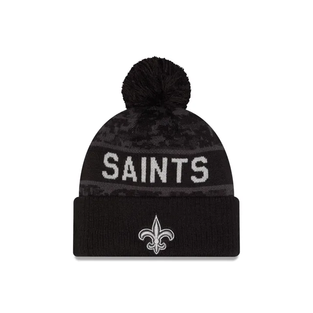 New Orleans Saints 2026 Salut au service Pom Knit Hat