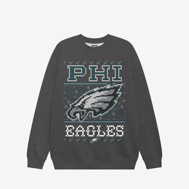 Philadelphia Eagles Sweat-shirt à col rond des fêtes