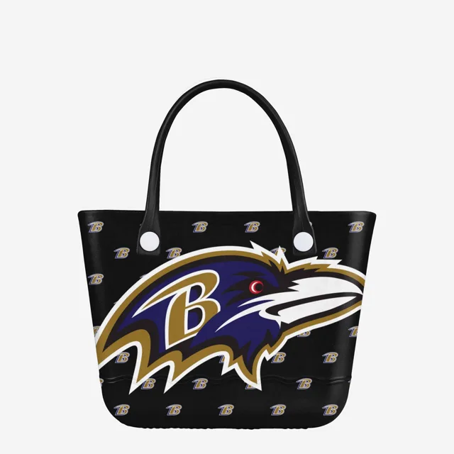 Baltimore Ravens Grand logo Mini sac fourre-tout à hayon imprimé