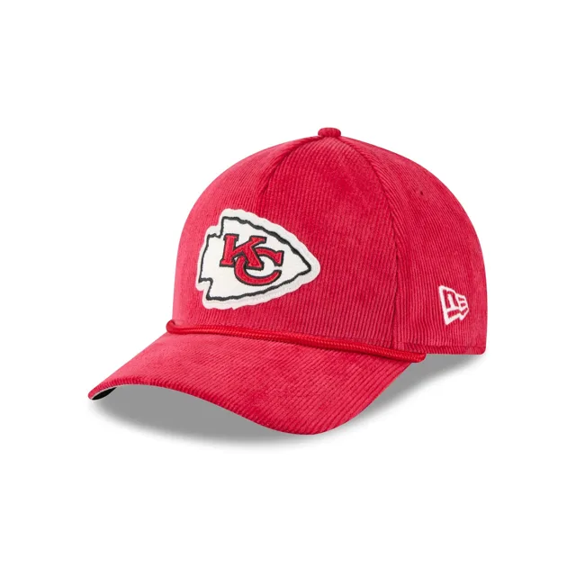 Kansas City Chiefs Casquette Snapback en velours côtelé 9FORTY M-Crown A-Frame