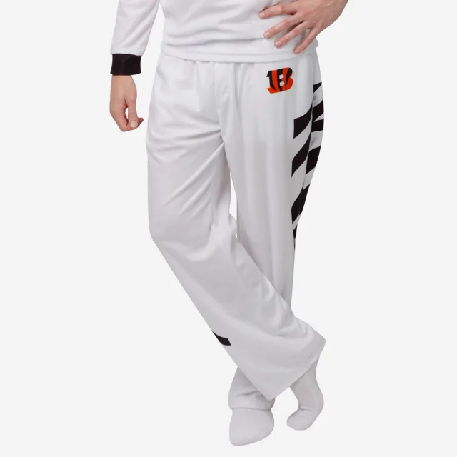 Cincinnati Bengals Pantalon de pyjama à rayures blanches