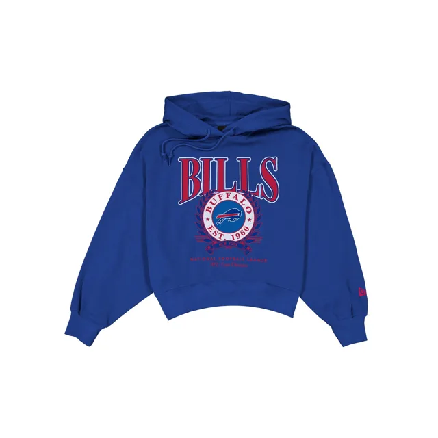 Buffalo Bills Sweat à capuche Boxy Laurel pour femme