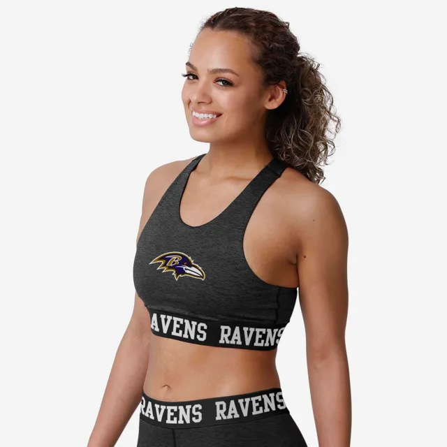 Baltimore Ravens Soutien-gorge de sport statique couleur équipe pour femmes