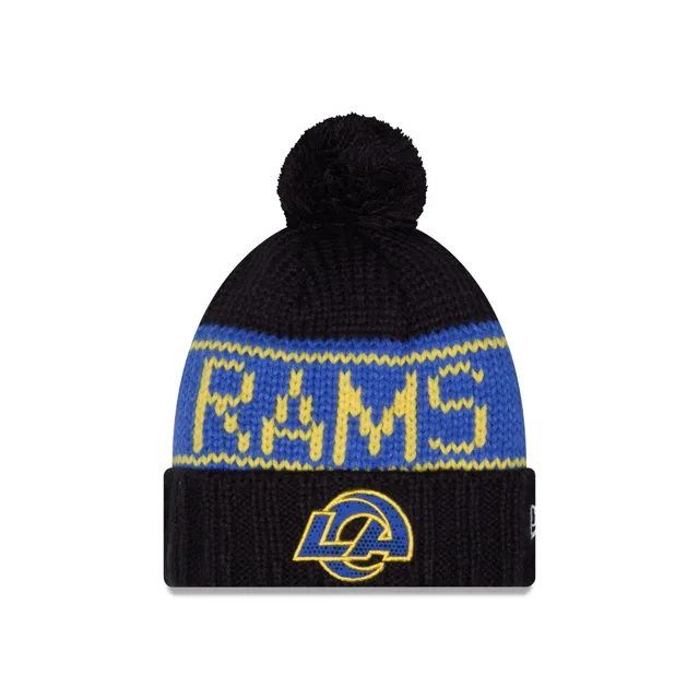 Los Angeles Rams 2026 Rivalries Bonnet en tricot à pompon pour femme