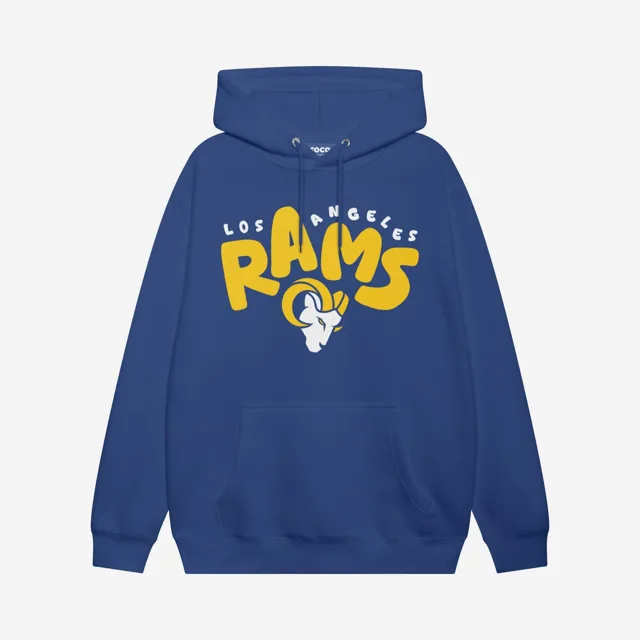 Sweat à capuche bulle Los Angeles Rams