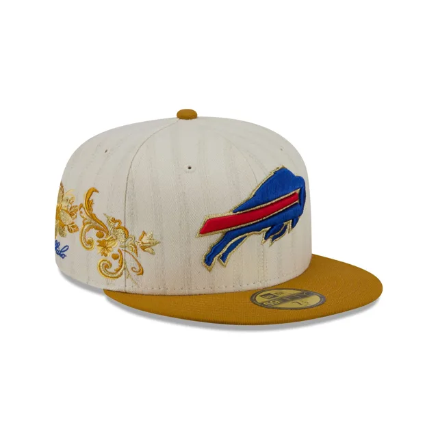 Buffalo Bills Casquette ajustée à chevrons chromée 59FIFTY