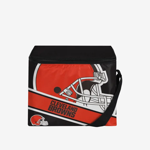 Cleveland Browns Lot de 6 glacières avec grand logo et rayures