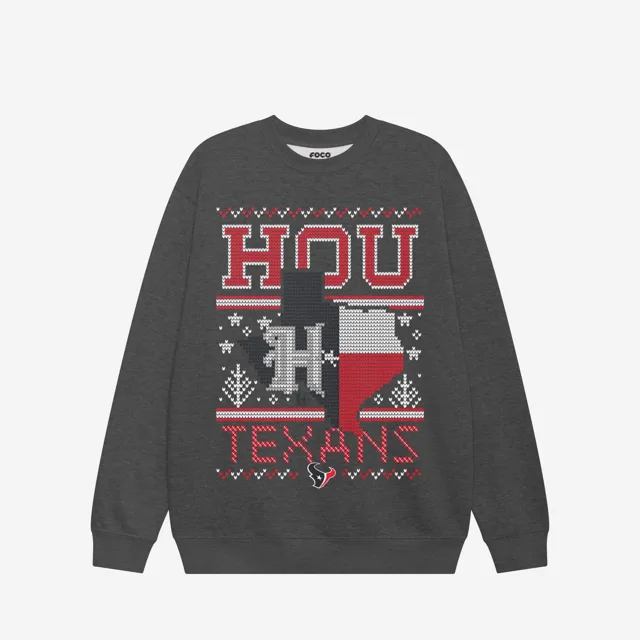 Houston Texans Sweat-shirt à col rond des fêtes