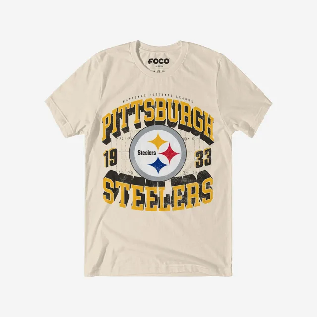 Pittsburgh Steelers T-shirt avec mot-symbole arqué