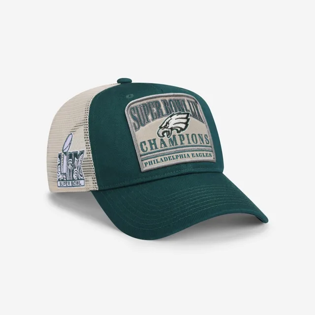 Philadelphia Eagles Super Bowl LIX Champions Truckstop Patch Trucker RF Casquette