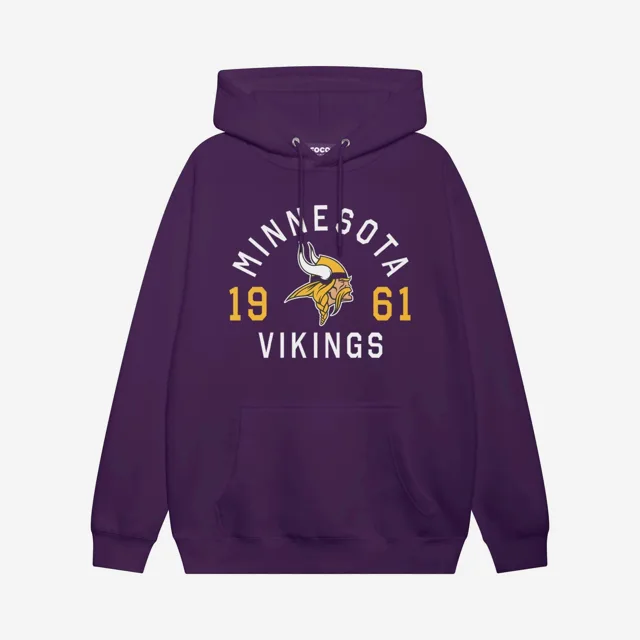 Sweat à capuche imprimé Minnesota Vikings Heritage