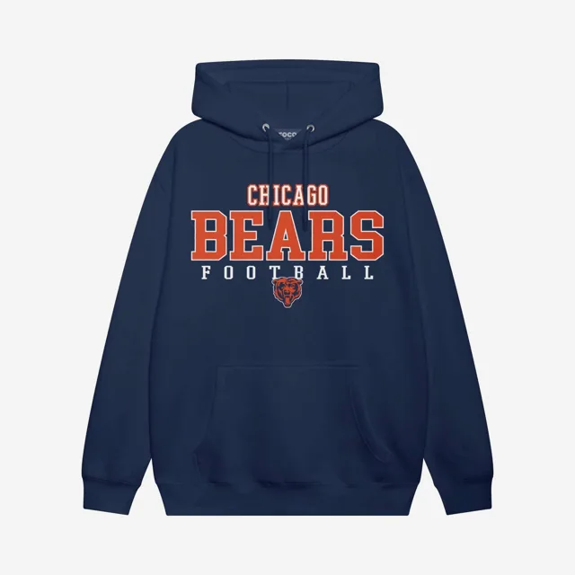 Chicago Bears Sweat à capuche avec logo de football