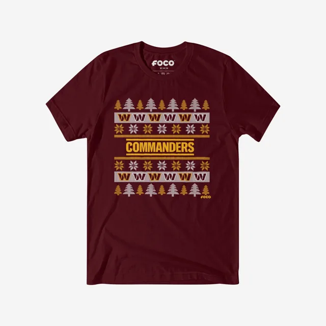 Washington Commanders T-shirt pull de vacances