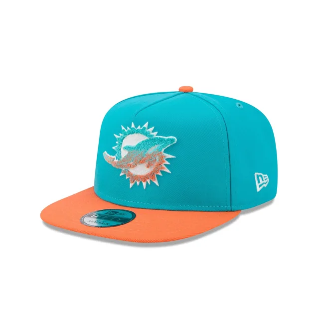 Miami Dolphins Fade Logo 9FIFTY Casquette Snapback A-Frame
