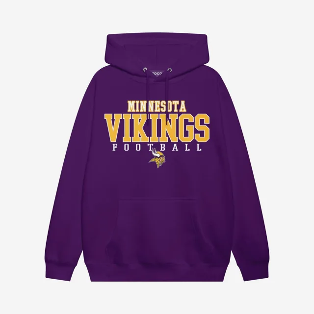 Minnesota Vikings Sweat à capuche avec logo de football
