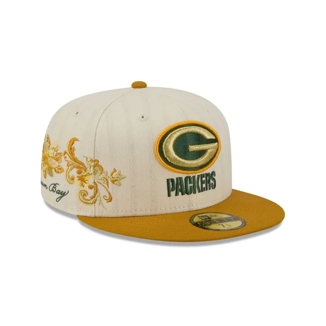 Green Bay Packers Casquette ajustée à chevrons chromée 59FIFTY