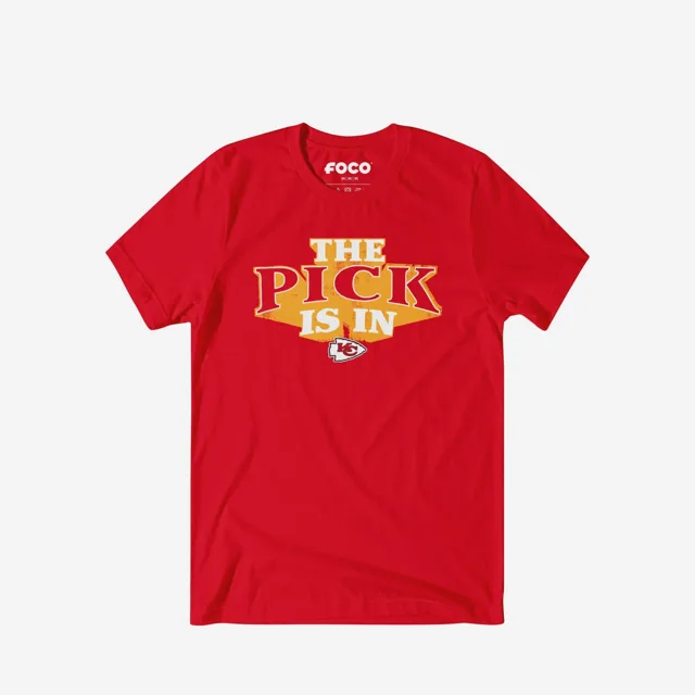 Le choix Kansas City Chiefs est en t-shirt