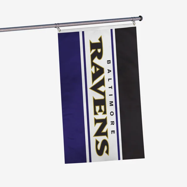 Drapeau horizontal Baltimore Ravens