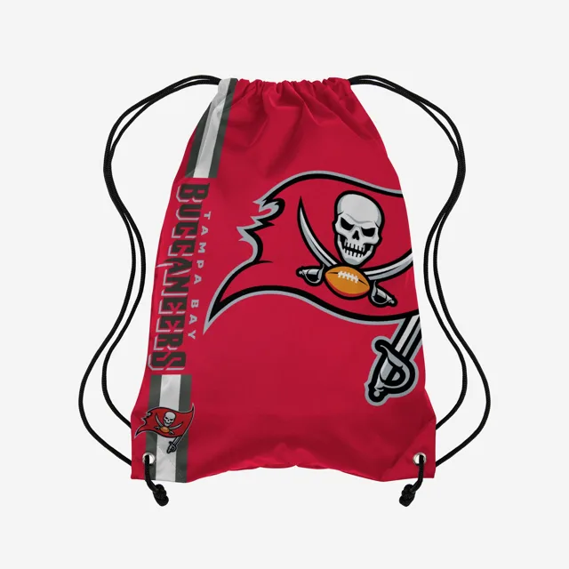 Tampa Bay Buccaneers Sac à dos à cordon avec grand logo