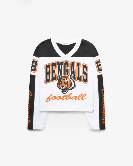 Cincinnati Bengals EXCLAMATION '47 T-SHIRT EN JERSEY METRO FEMME