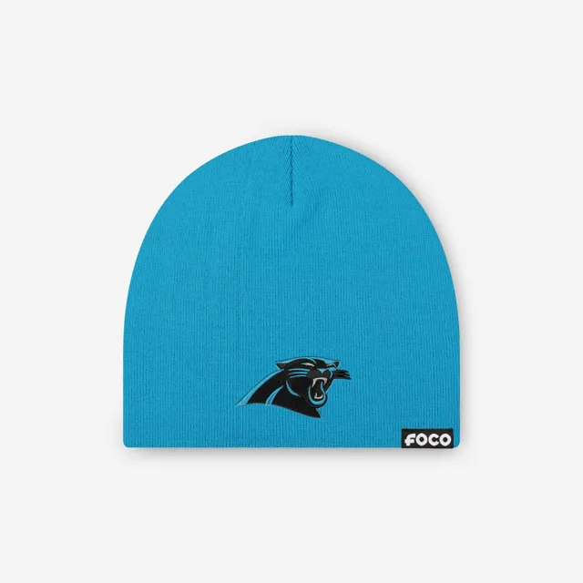 Bonnet tête de mort basique avec logo principal Carolina Panthers