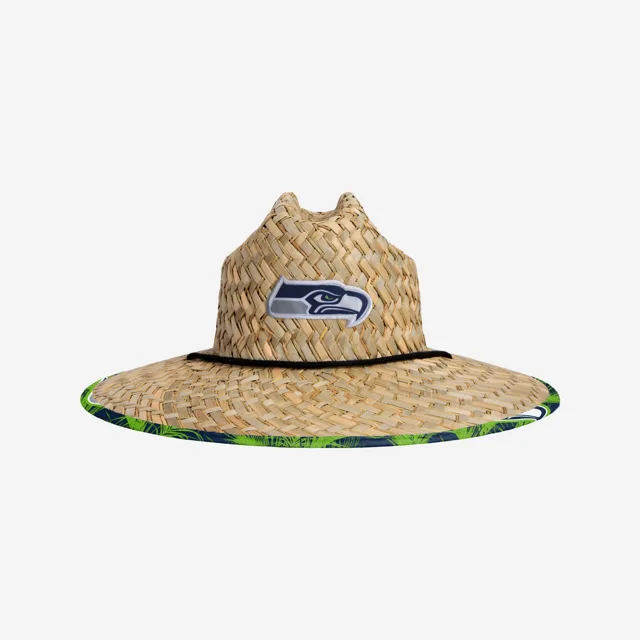 Chapeau de Paille Floral Seattle Seahawks