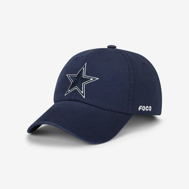Casquette décontractée avec logo principal Dallas Cowboys