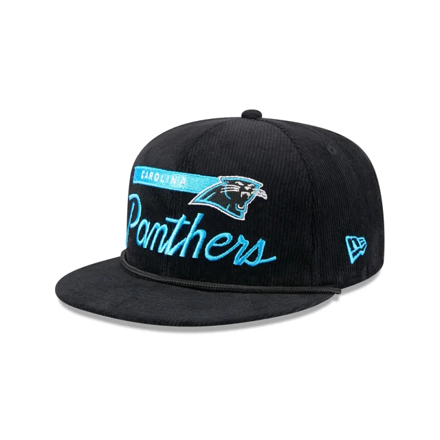 Carolina Panthers Corde en velours côtelé 9FIFTY Snapback Hat