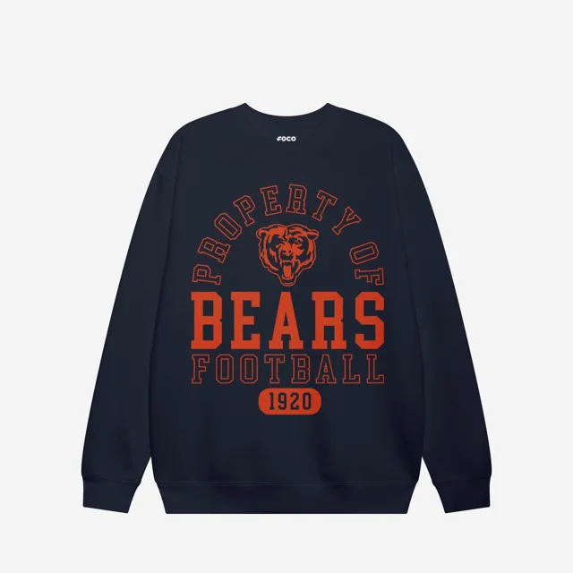 Chicago Bears Propriété du sweat-shirt à col rond
