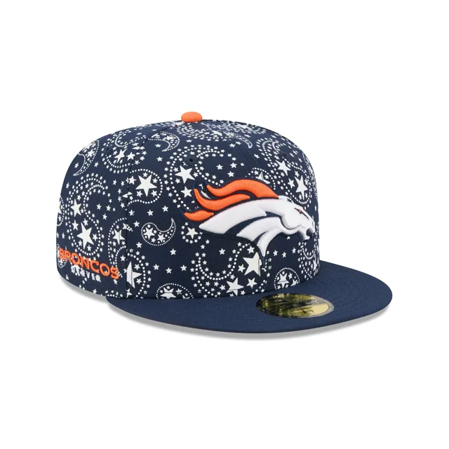 Chapeau ajusté 59FIFTY clouté étoile Denver Broncos