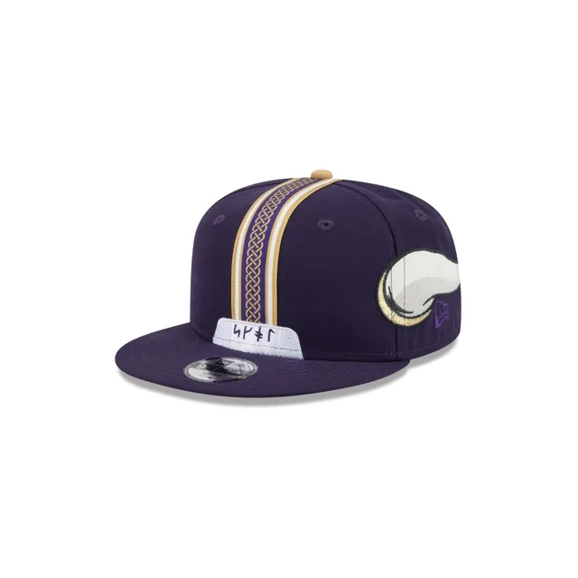 Minnesota Vikings 2026 Rivalries Pack de casques Casquette 9FIFTY Snapback pour enfants