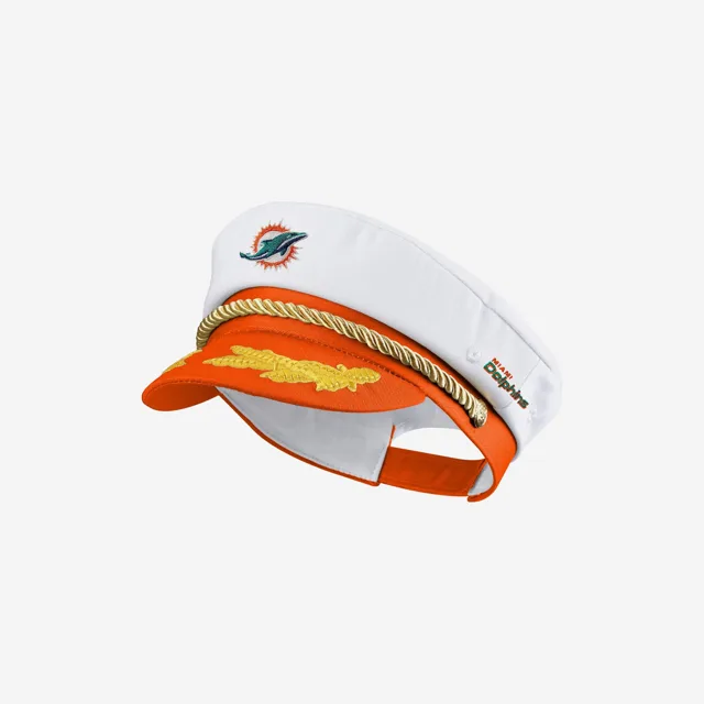 Chapeau de capitaine Miami Dolphins