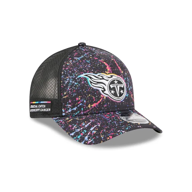 Tennessee Titans 2025 Casquette de camionneur Crucial Catch 9FORTY M-Crown A-Frame