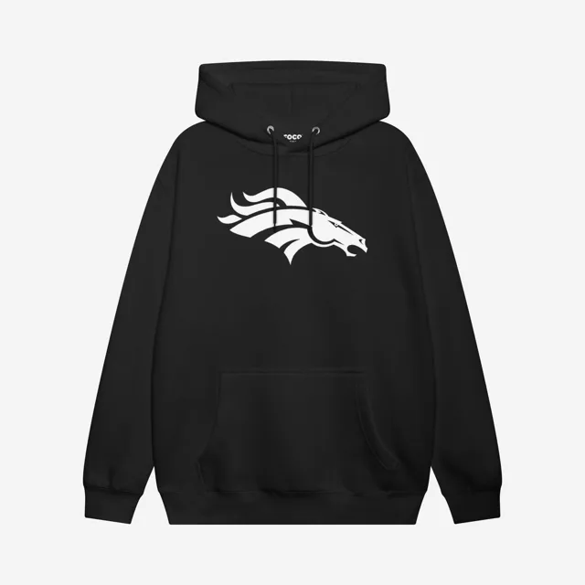 Denver Broncos Sweat à capuche blanc avec logo