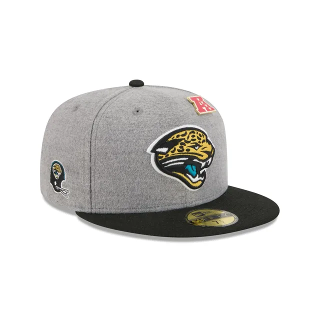 Jacksonville Jaguars Chapeau ajusté 59FIFTY en laine gris chiné
