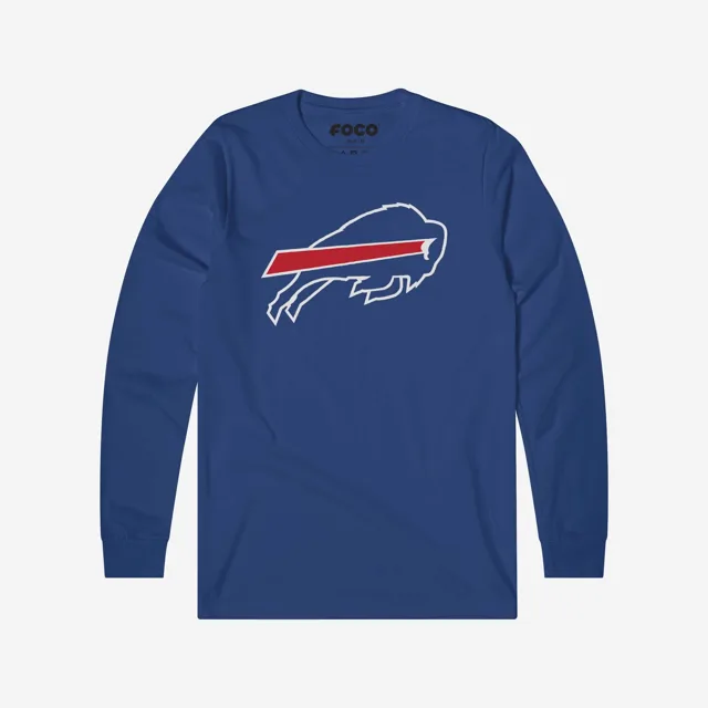 Buffalo Bills T-shirt à manches longues avec logo principal