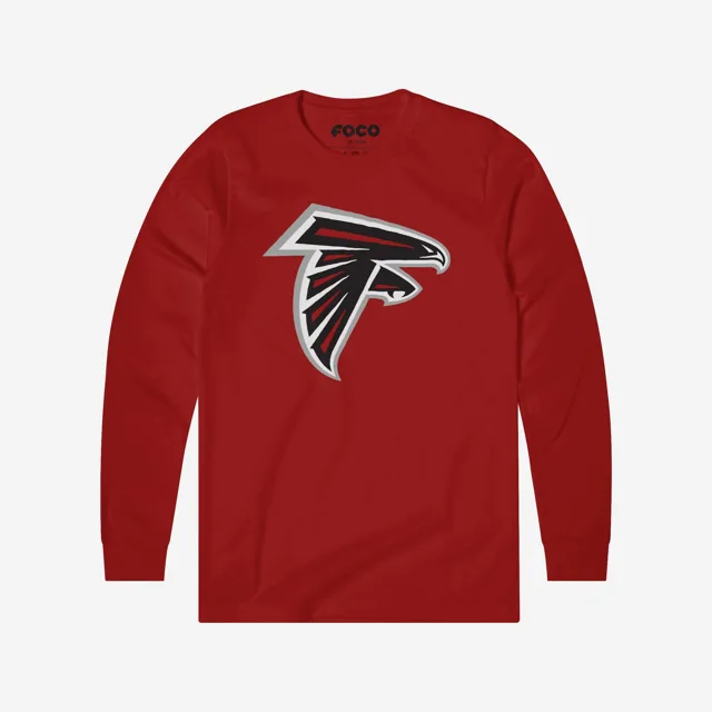 Atlanta Falcons T-shirt à manches longues avec logo principal
