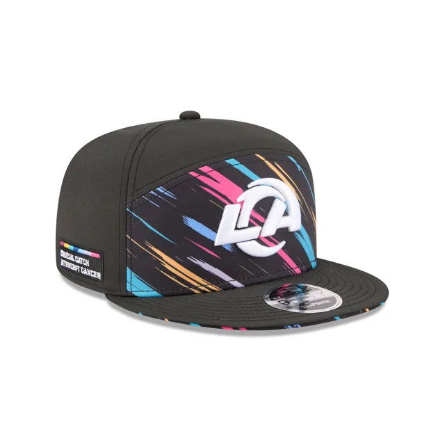Los Angeles Rams 2026 Casquette Crucial Catch Split Panel 9FIFTY Snapback