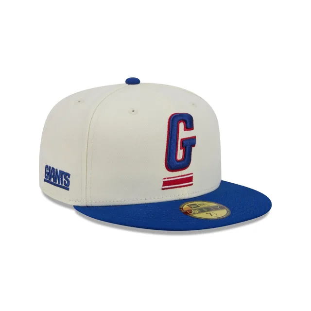 New York Giants Deceptor Chrome Blanc 59FIFTY Casquette ajustée