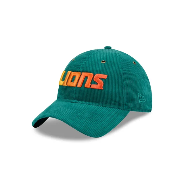 Detroit Lions Chapeau réglable en velours côtelé dégradé 9TWENTY